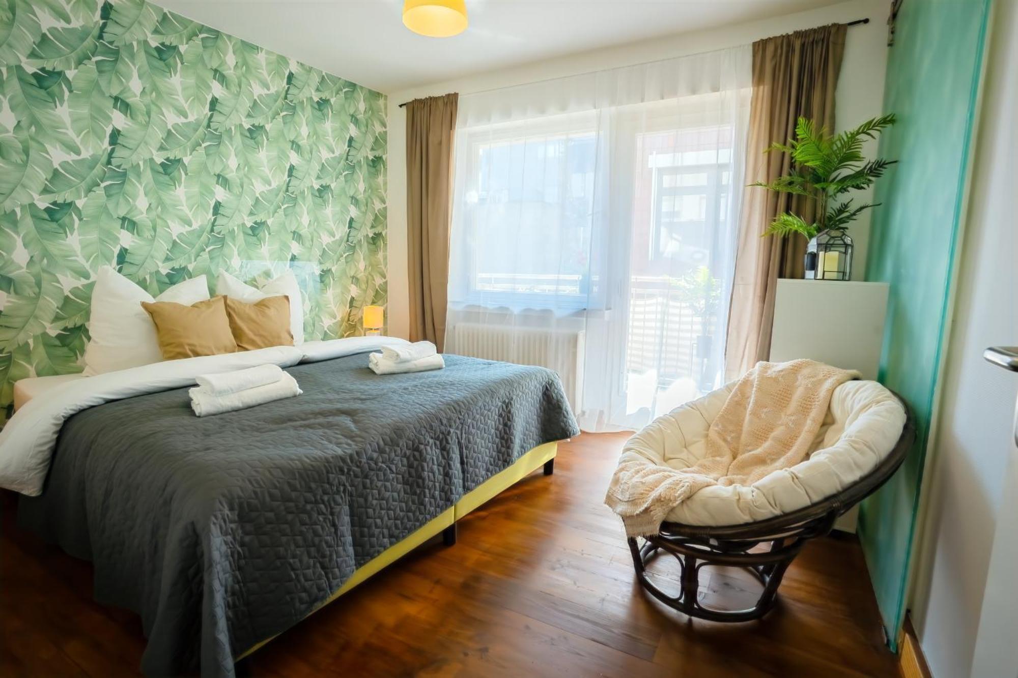 The Big Muenster Fuer Bis Zu 12, Whirlpool, Sauna, Zentral, Tischfussball, Balkon, Gasgrill อูล์ม ภายนอก รูปภาพ
