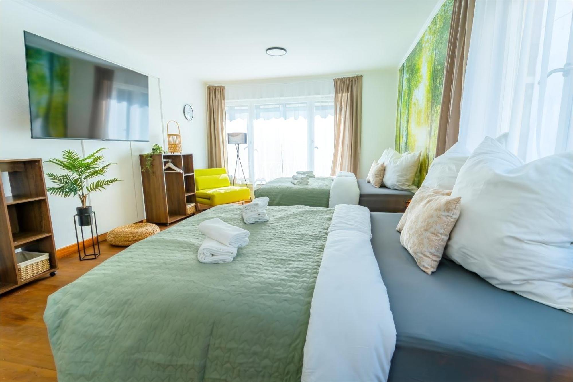 The Big Muenster Fuer Bis Zu 12, Whirlpool, Sauna, Zentral, Tischfussball, Balkon, Gasgrill อูล์ม ภายนอก รูปภาพ