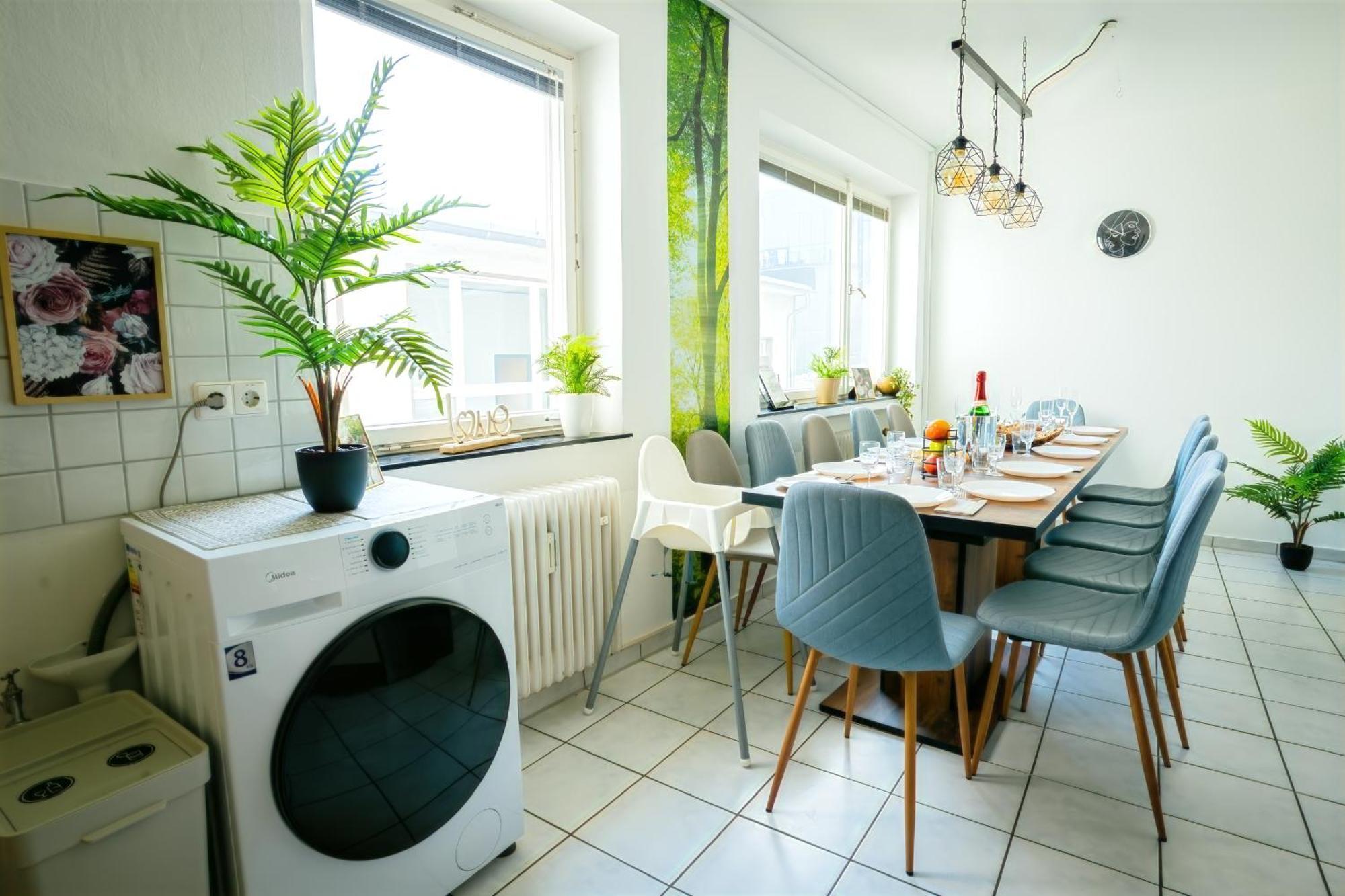 The Big Muenster Fuer Bis Zu 12, Whirlpool, Sauna, Zentral, Tischfussball, Balkon, Gasgrill อูล์ม ภายนอก รูปภาพ